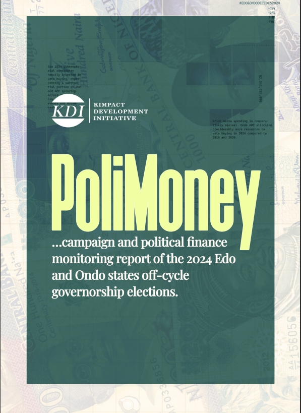 Polimoney: Campaign and political finance monitoring report of the 2024 Edo and Ondo states off-cycle governorship elections