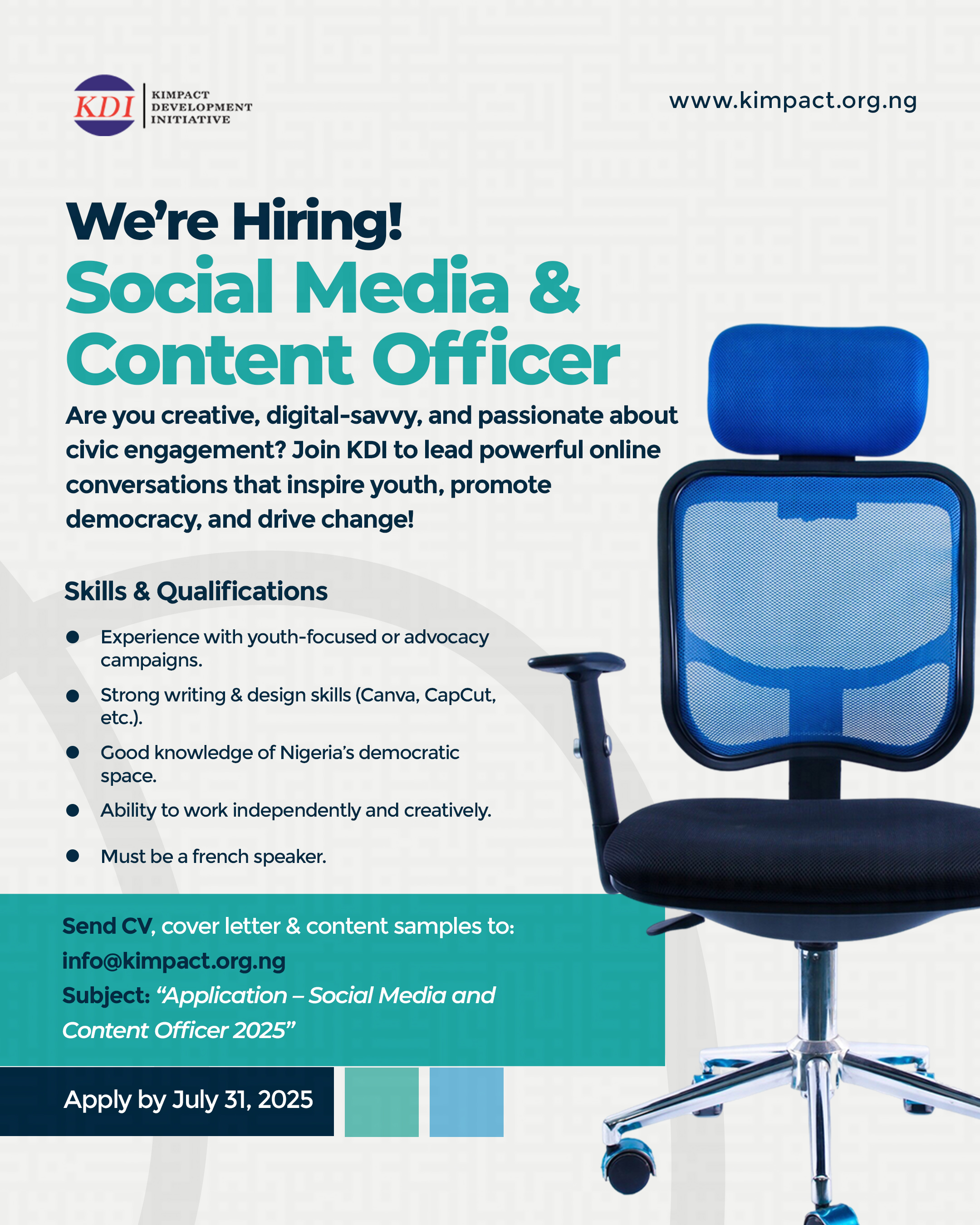 Social Media And Content Officer